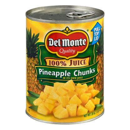 Del Monte Pineapple Chunks 20 oz