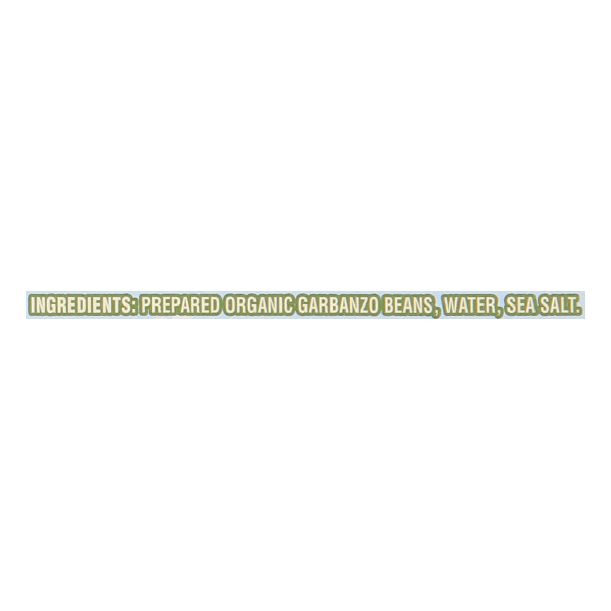Green Valley Organics Garbanzo Beans 15.5 oz