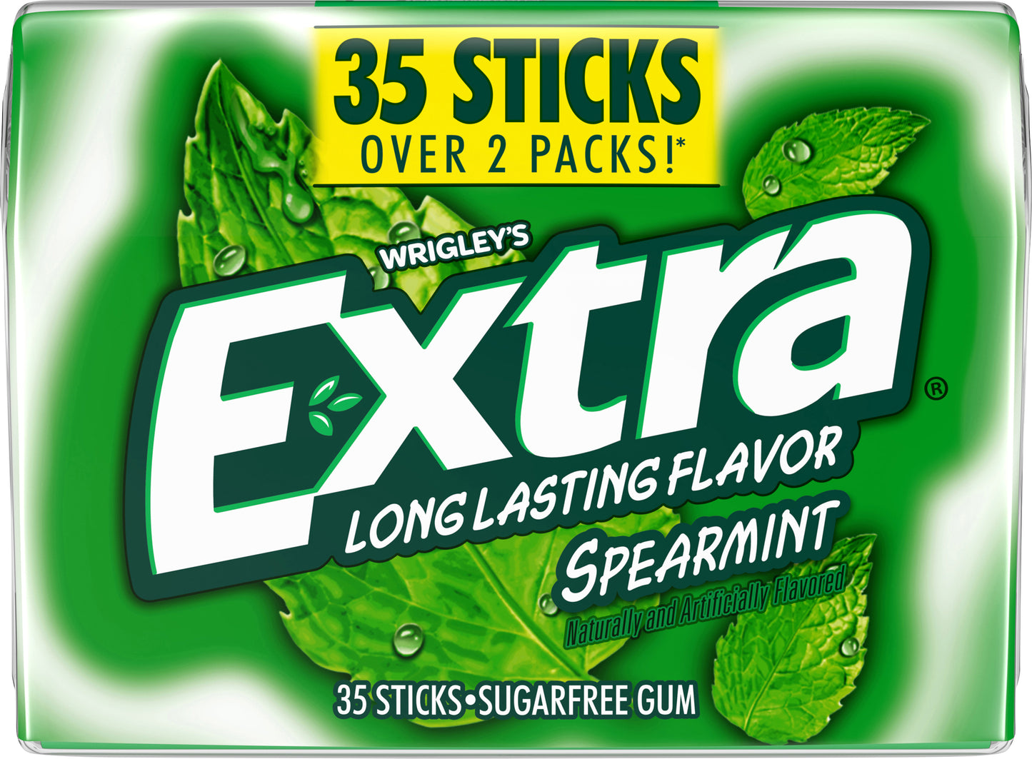 Extra Sugarfree Spearmint Gum 15 ea