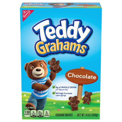 Nabisco Teddy Grahams Chocolate Graham Snacks 10 oz. Box