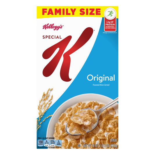 Special K Family Size Original Cereal 18 oz
