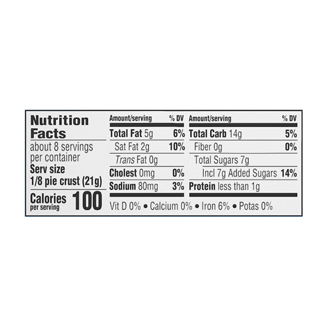 MONDELEZ GLOBAL LLC (SNACKS US) OREO LABEL - OREO - PIE CRUST - 6Z - 044000048341 - BE - H2R - WAVE
