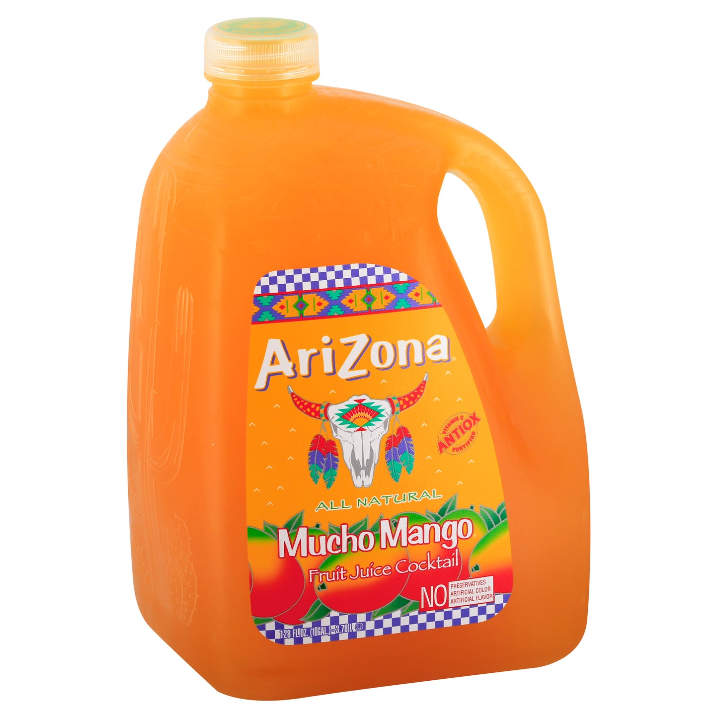 AriZona Mucho Mango Fruit Juice Cocktail 128 oz