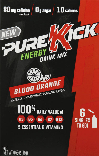 Pure Kick Energy Drink Mix 6 ea