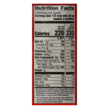 Betty Crocker Cornbread & Muffin Mix 6.5 oz