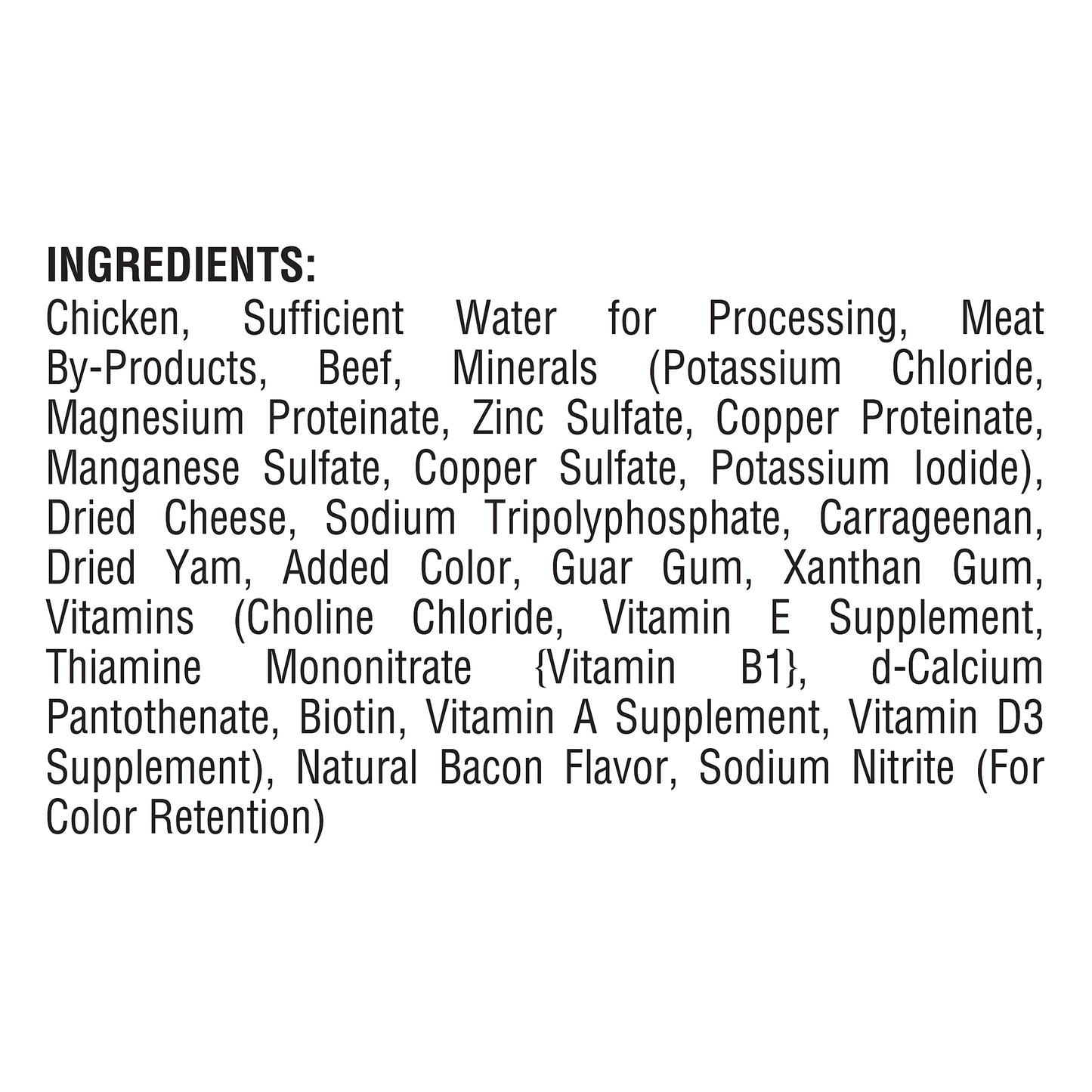 Pedigree Chopped Ground Dinner Beef, Bacon & Cheese Flavor Dog Food 625 g