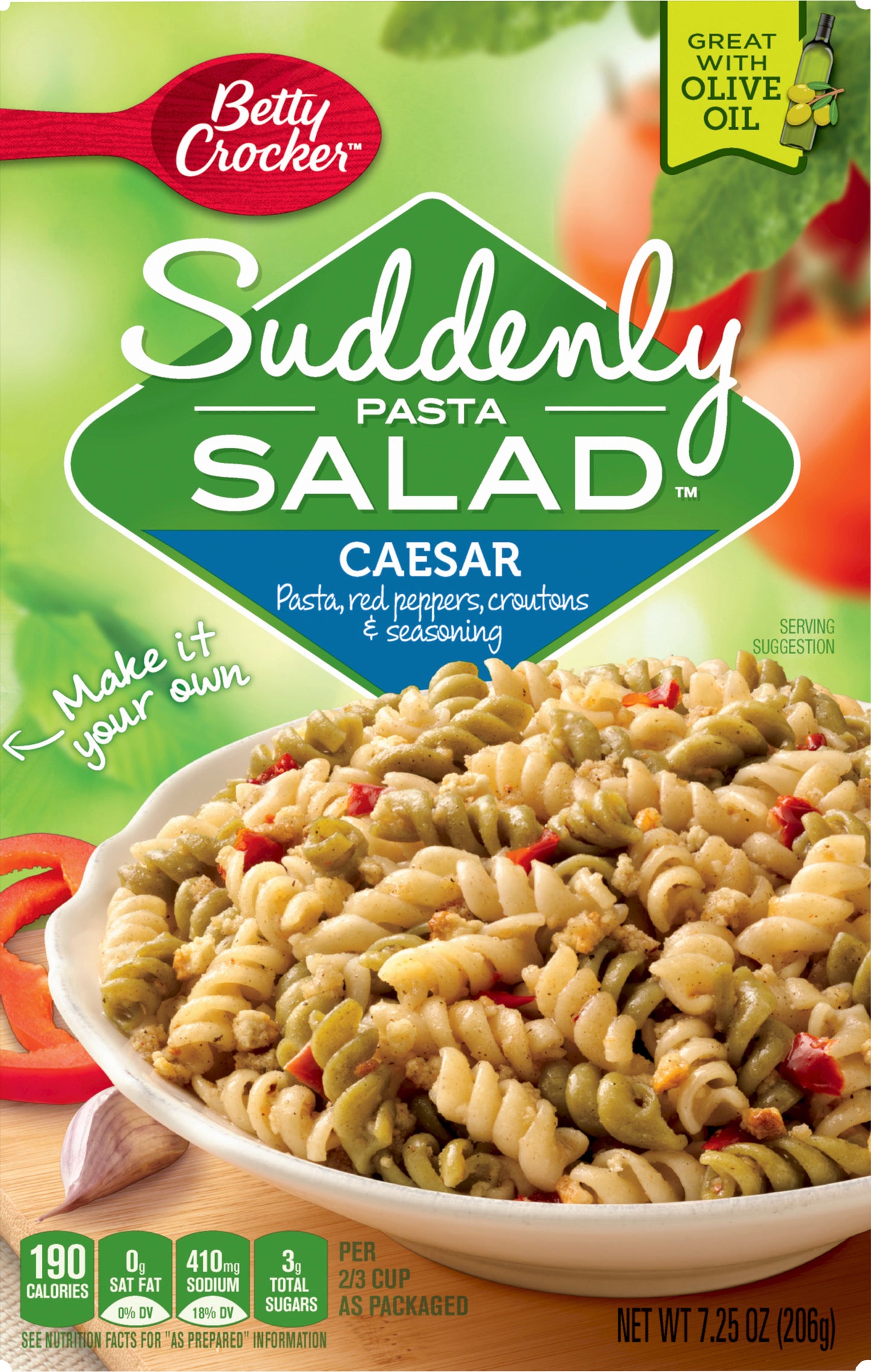 Betty Crocker Suddenly Caesar Pasta Salad Mix, 7.25 oz