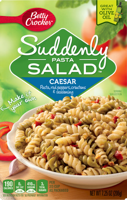 Betty Crocker Suddenly Caesar Pasta Salad Mix, 7.25 oz