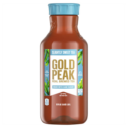 Gold Peak Slightly Sweet Tea Bottle, 52 fl oz