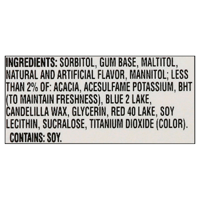 Dentyne Fire Sugar Free Spicy Cinnamon Gum 16 ea