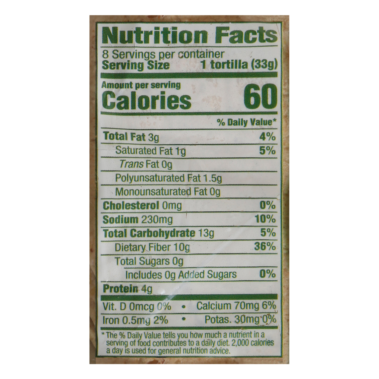 Guerrero Nutri-Ricas Carb Watch Tortillas 8 ea Bag