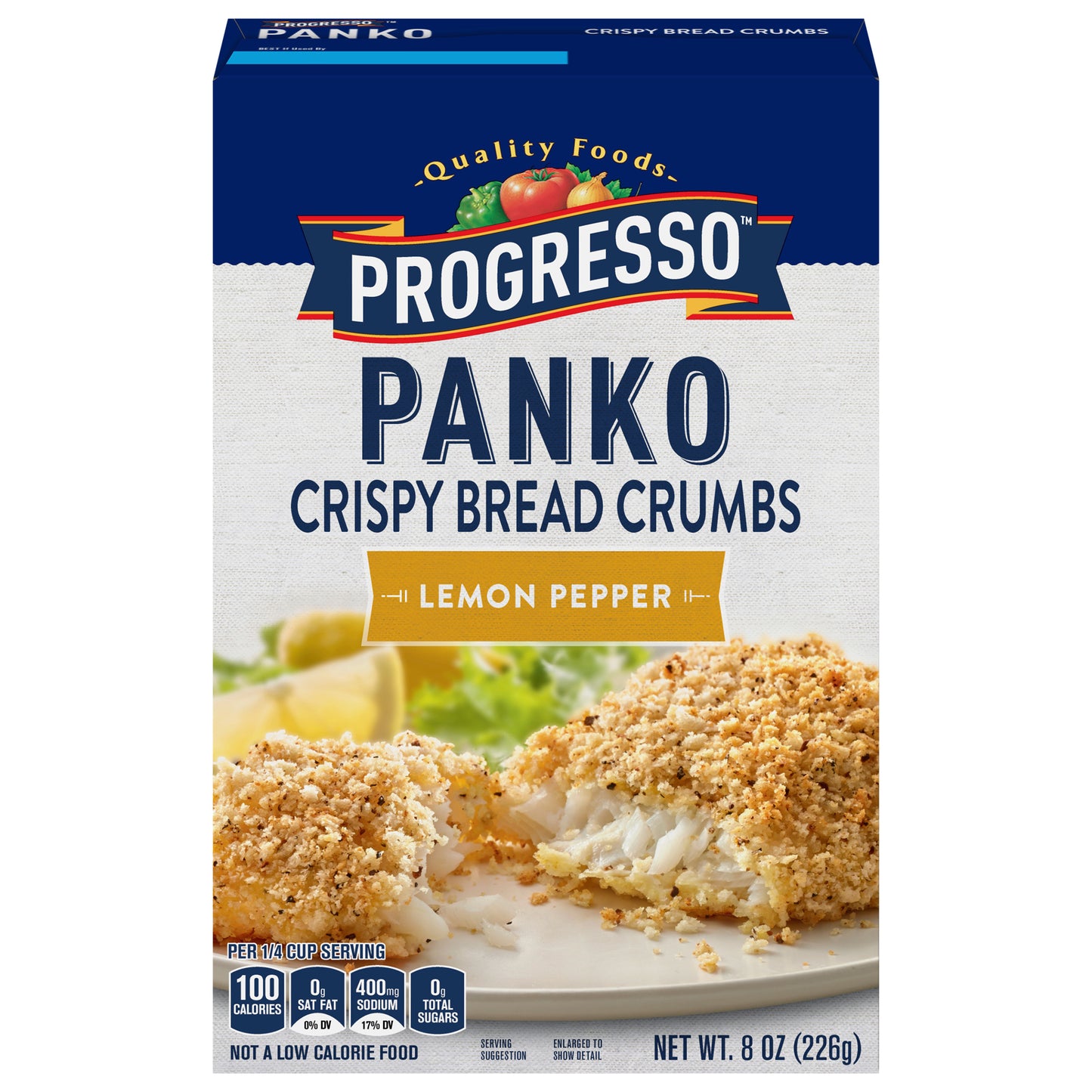 Progresso Lemon Pepper Panko Bread Crumbs, 8 oz