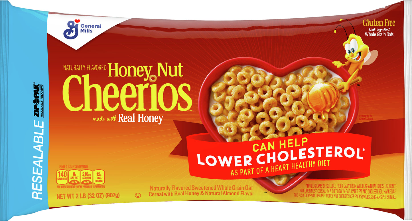 Cheerios Honey Nut Cereal 2 lb