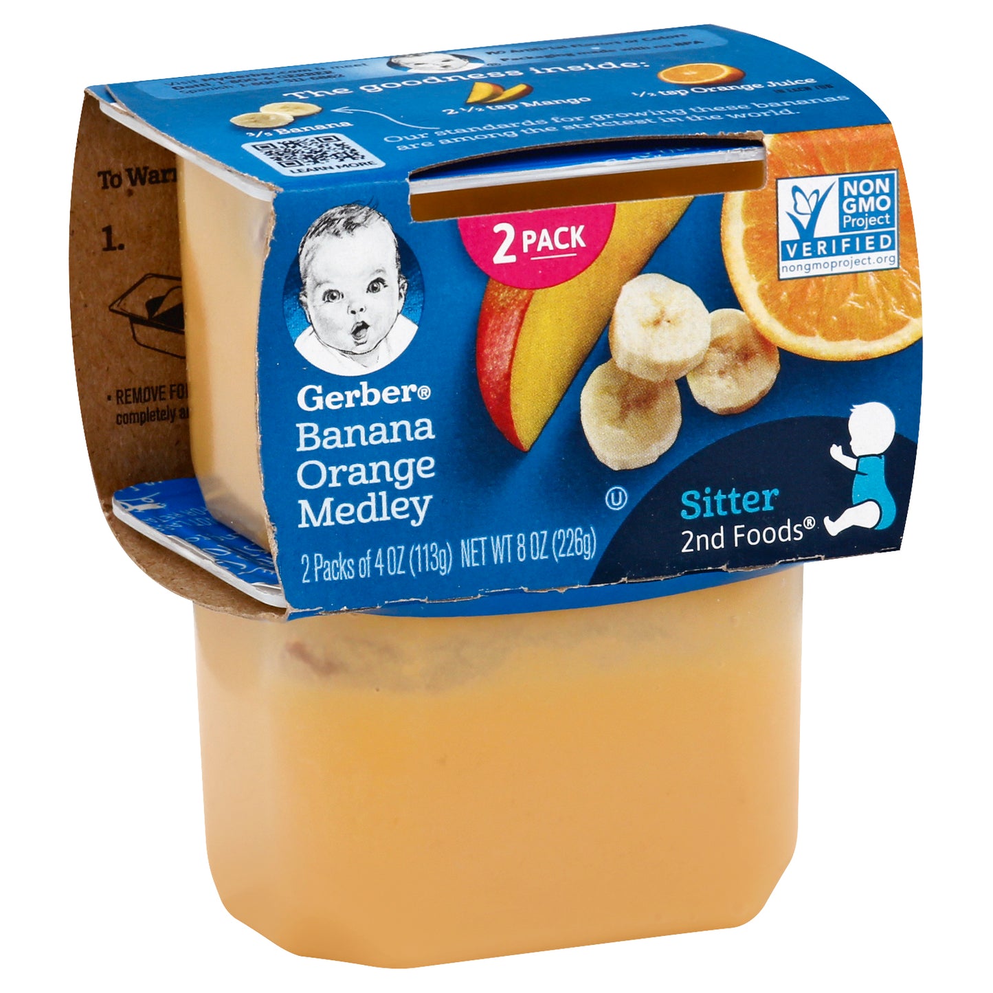 Gerber Banana Orange Medley 2 ea
