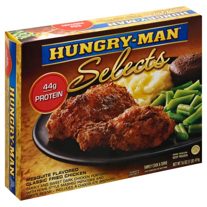 Hungry-Man Mesquite Flavored Fried Classic Fried Chicken 16 oz