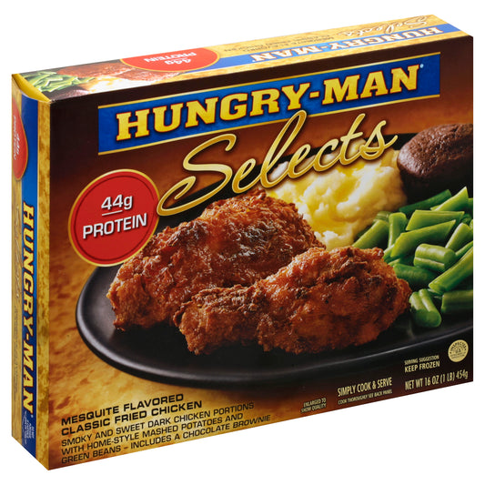 Hungry-Man Mesquite Flavored Fried Classic Fried Chicken 16 oz