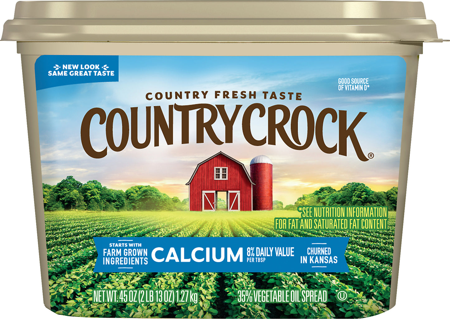Country Crock Calcium Vegetable Oil Spread 45 oz