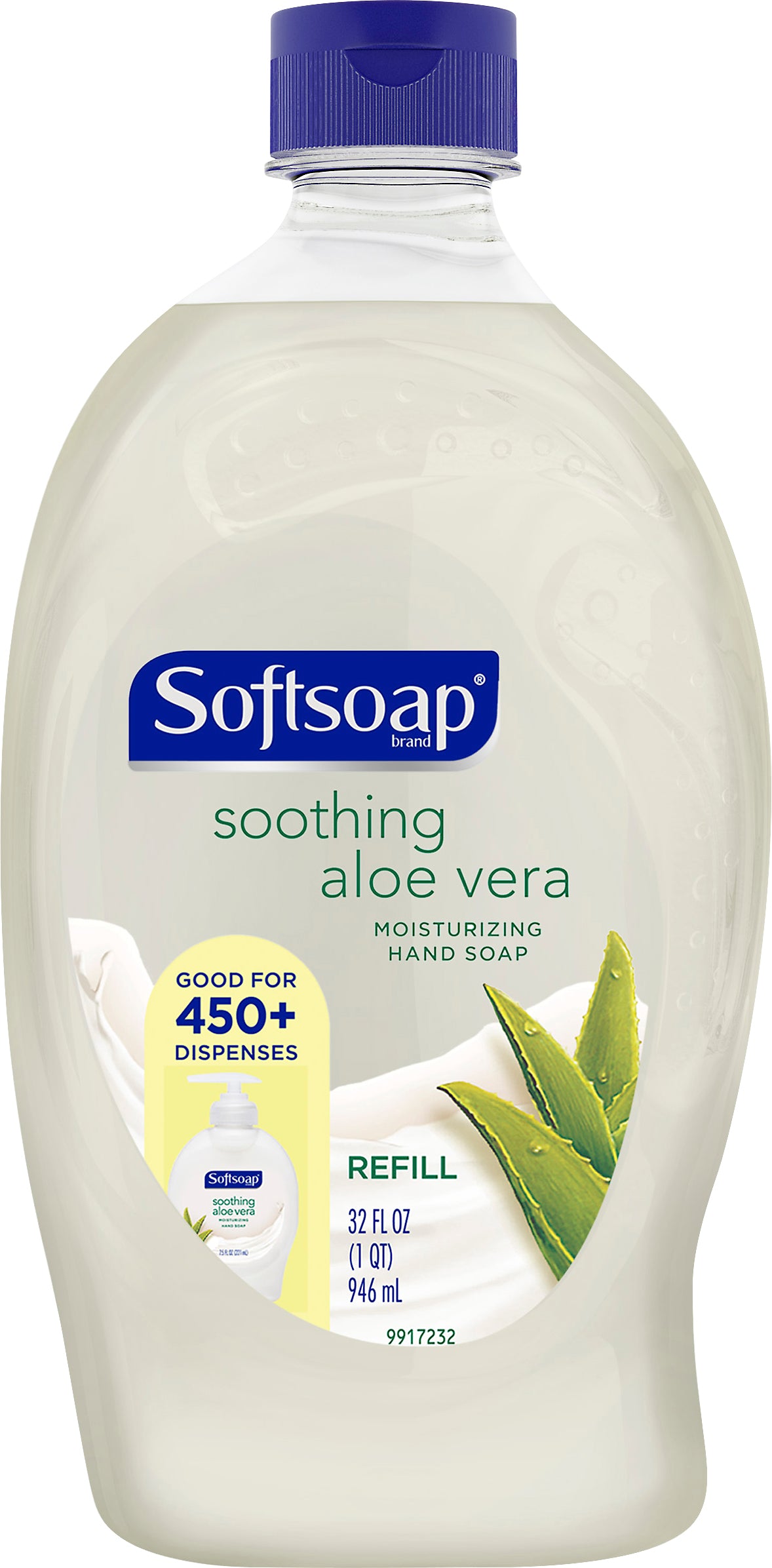 Softsoap Moisturizing Soothing Aloe Vera Hand Soap Refill 32 oz
