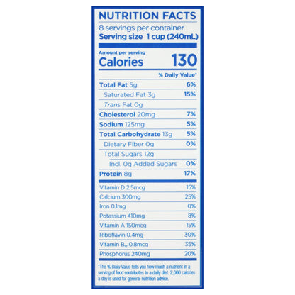 Lactaid 2% Reduced Fat Milk 0.5 gl