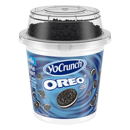 YoCrunch Lowfat Vanilla with OREO Yogurt, 6 Oz.