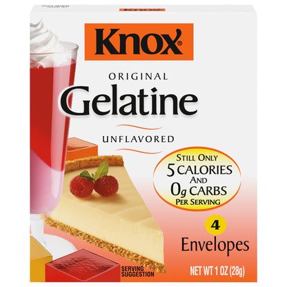 Knox Original Unflavoured Gelatine - Carton(41877-00001 - C3434395) 1 oz (28g)(Perf Map Task Needed)