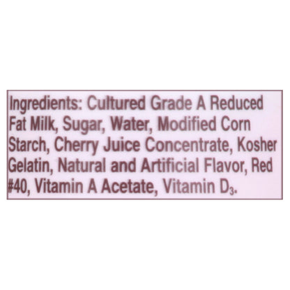 Yoplait Lowfat Starburst Cherry Yogurt 6 oz