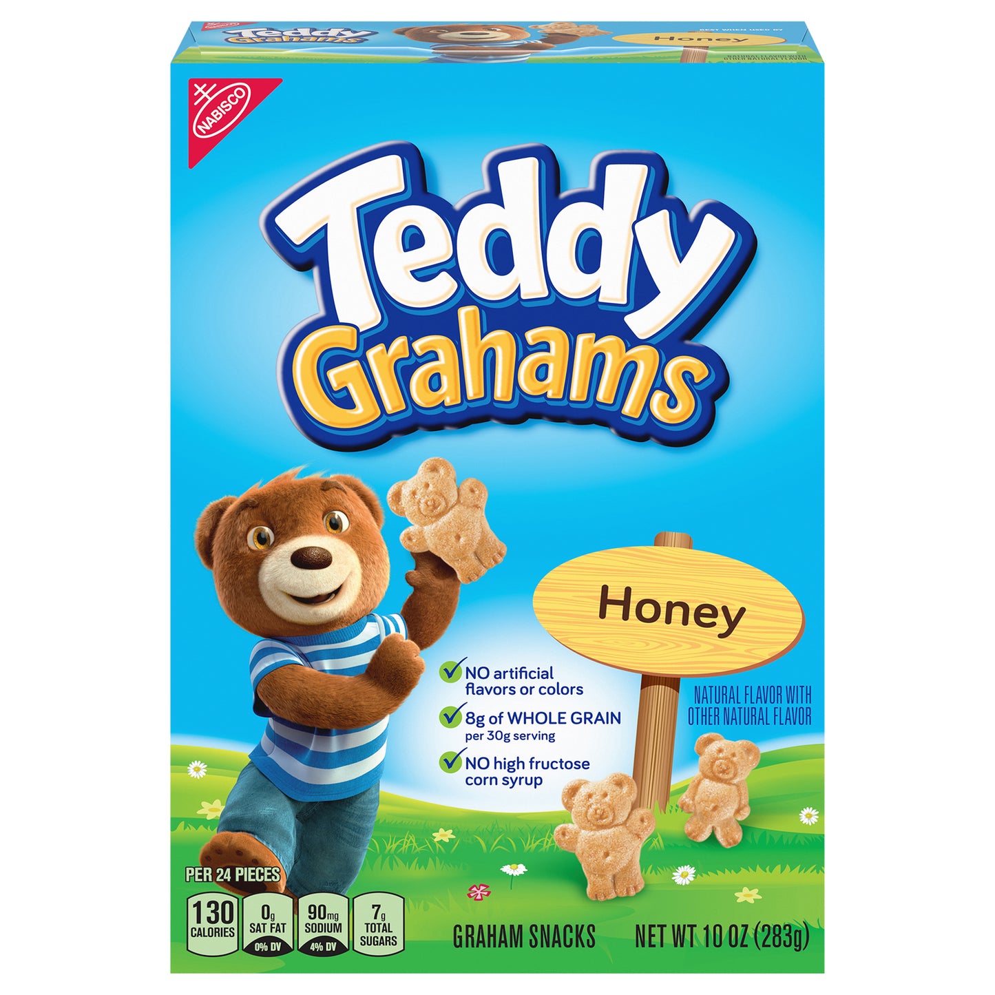 Nabisco Teddy Grahams Honey Graham Snacks 10 oz. Box