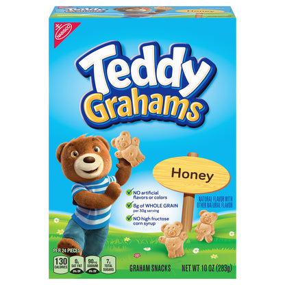 Nabisco Teddy Grahams Honey Graham Snacks 10 oz. Box