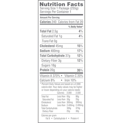 SmartMade Roasted Turkey & Vegetables, Frozen Meal, 9 oz Box