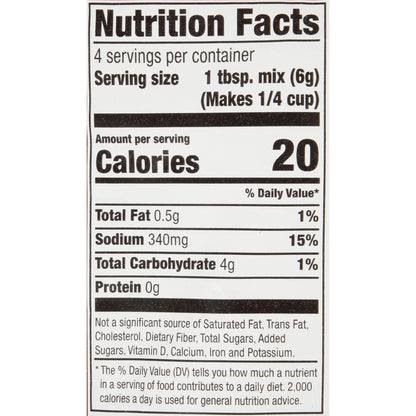 McCormick® Brown Gravy Mix 0.87 oz. Packet