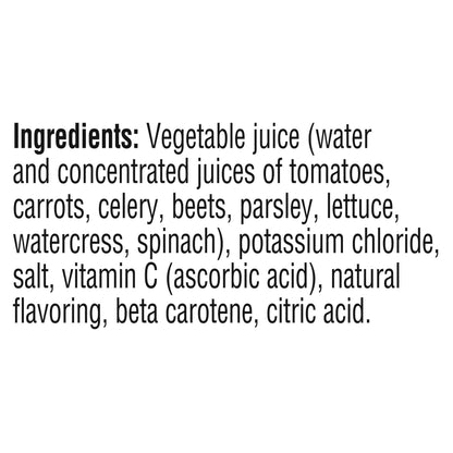 V8 Low Sodium Original 100% Vegetable Juice 6 - 5.5 fl oz Can