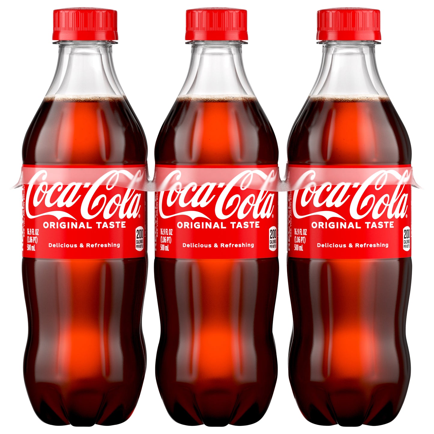 Coca-Cola Bottles 16.9 fl oz 6 Pack