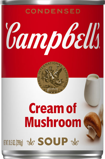 Campbell's Cream of Mushroom Condensed Soup 10.5 oz