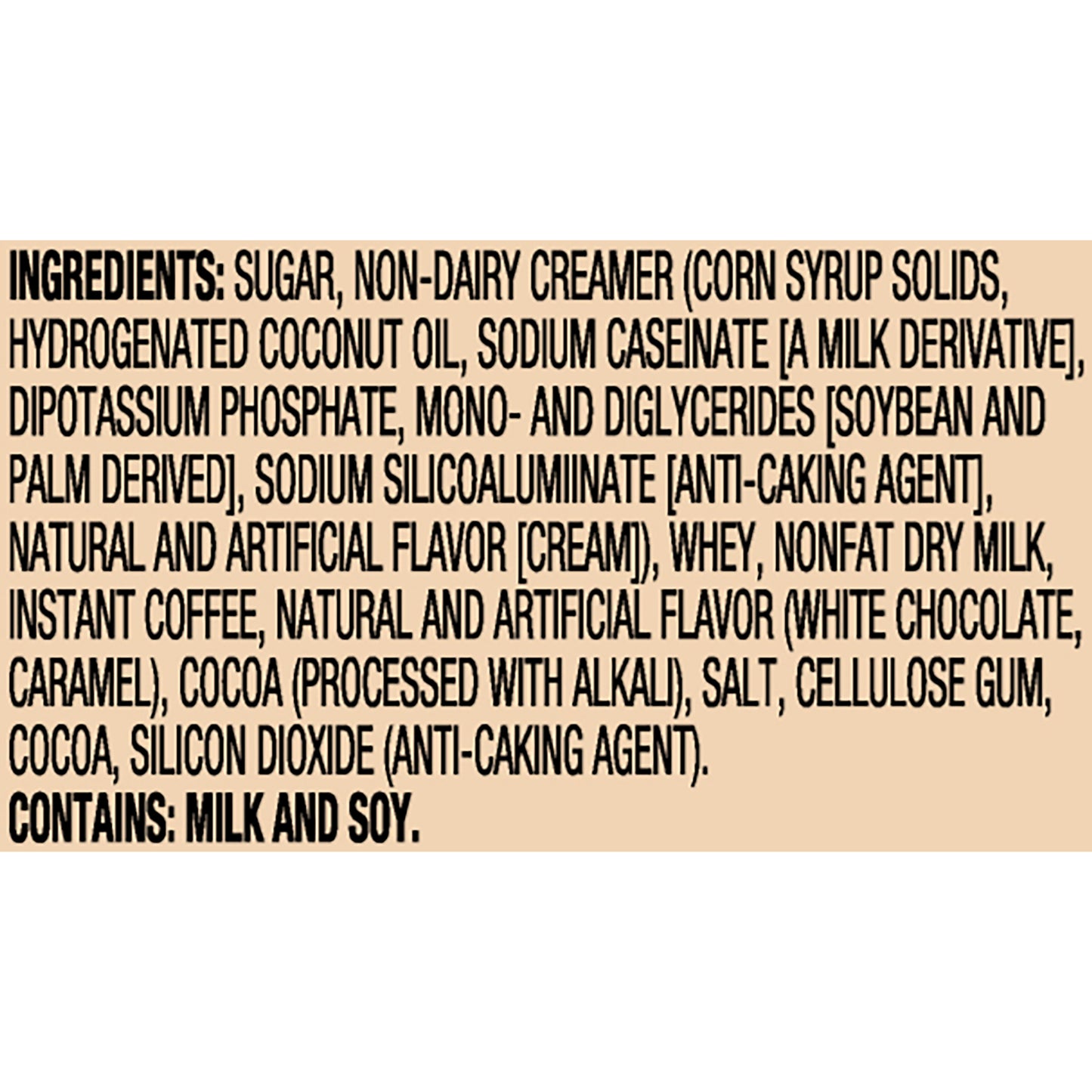 Hills Bros.® White Chocolate Caramel Cappuccino Drink Mix 16 oz. Canister