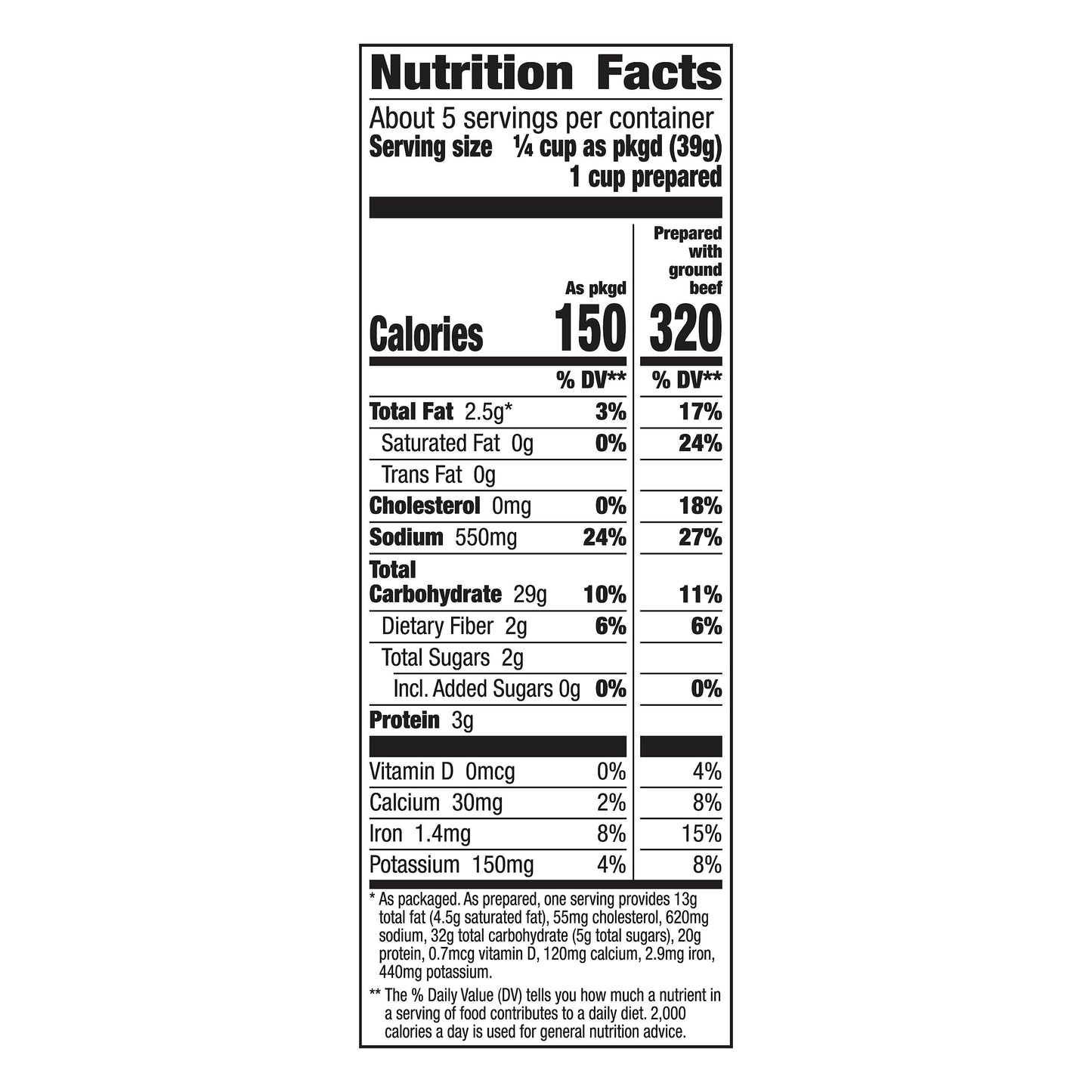 Hamburger Helper Crunchy Taco 7.6 oz