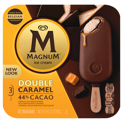 Magnum Double Caramel Ice Cream Bars 3 ea