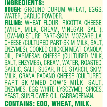 Buitoni Chicken and Roasted Garlic Tortelloni, Refrigerated Pasta, 20 oz Family Size Package
