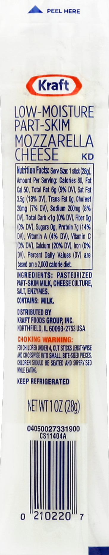 Kraft String Cheese 1 oz