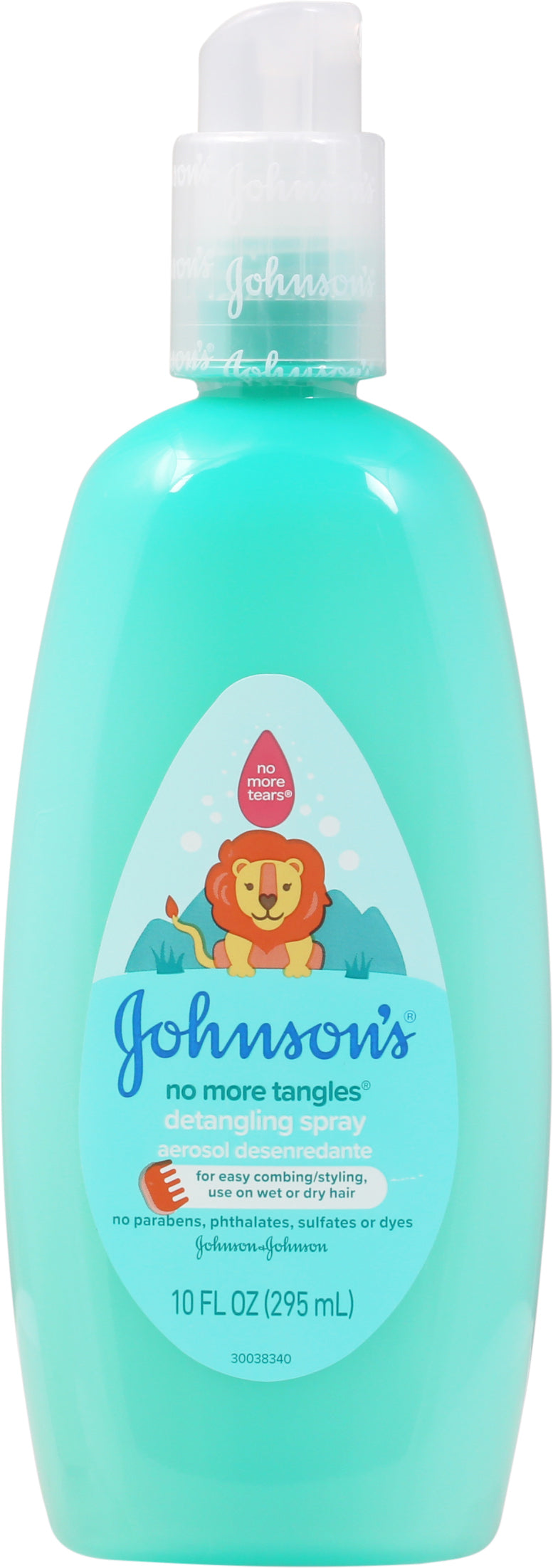 Johnson's No More Tangles Hair Detangling Spray, Tear Free, 10 fl. oz