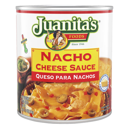 Juanita's Nacho Medium Cheese Sauce 106 oz