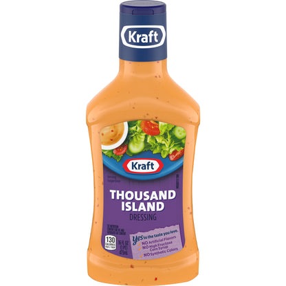 Kraft Thousand Island Dressing, 16 fl oz Bottle