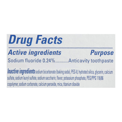 Arm & Hammer Truly Radiant Bright & Strong Crisp Mint Fluoride Anticavity Toothpaste 4.3 oz