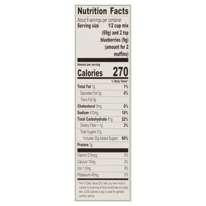 Krusteaz Wild Blueberry Muffin Mix 17.1 oz