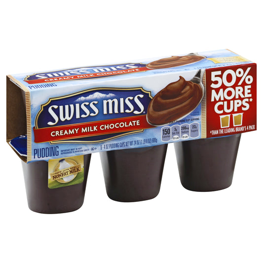 Swiss Miss Pudding 6 ea