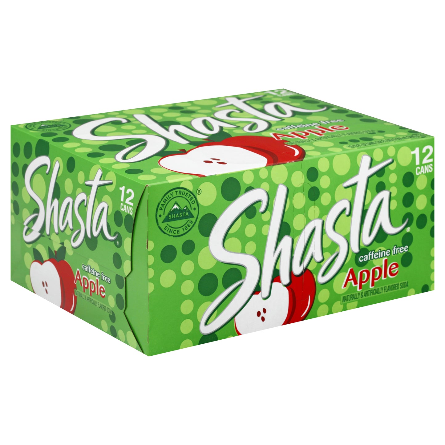Shasta Apple Soda 12 ea