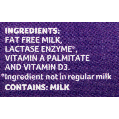 Lactaid® 100% Lactose Free Fat Free Milk 0.5 gal. Carton