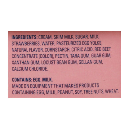 Tillamook Oregon Strawberry Ice Cream 1.5 qt