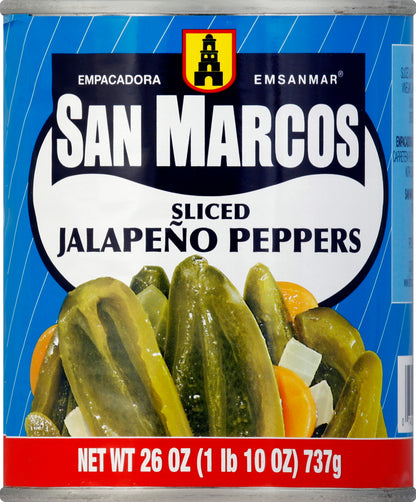 San Marcos Jalapeno Peppers 26 oz