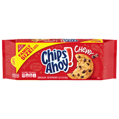 Chips Ahoy! Family Size! Chewy Cookies 19.5 oz