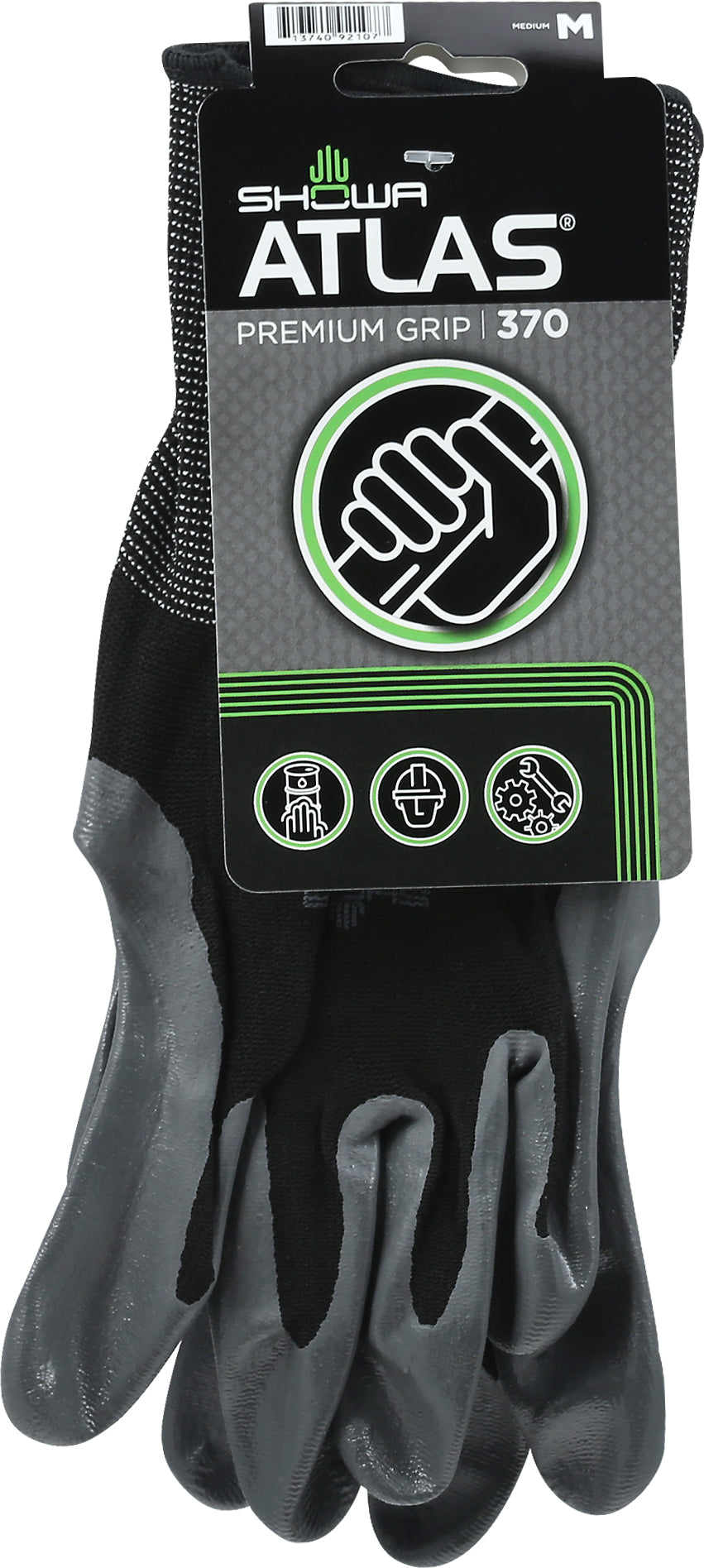 Showa Atlas Medium Premium Grip 370 Gloves 1 pr